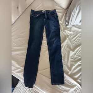 Paige denim skyline skinny jean 28 dark wash